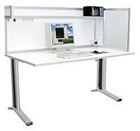 АРМ-4415-ESD Стол инженера/менеджера с антистатической столешницей