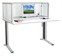 АРМ-4655-ESD Стол секретаря-референта с антистатической столешницей